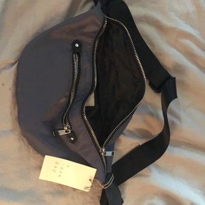 NWT Gray Fanny Pack